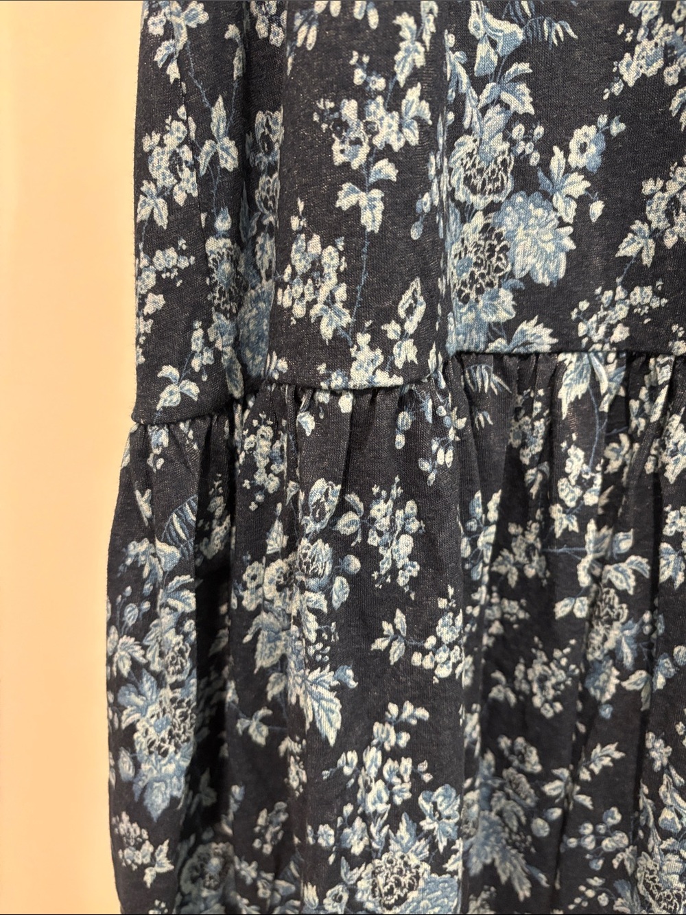 Tuckernuck Navy and Light Blue Floral Dress - Picture 3 of 6